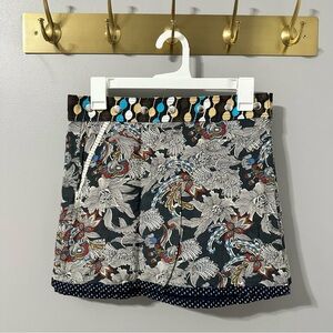 Unique Ibiza Arena Reversible Button-Wrap Skirt